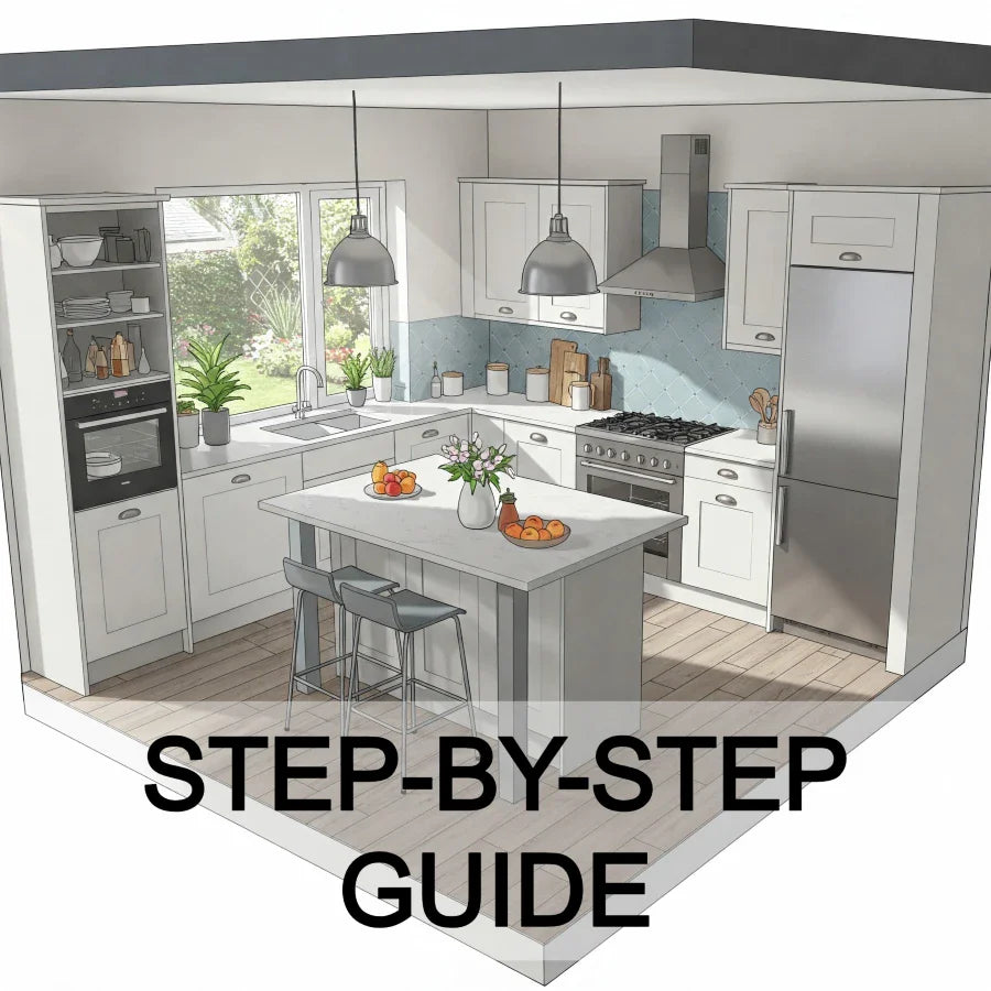Step-by-Step Guide to Planning Your Kitchen Remodel (with Cabinet Sele ...