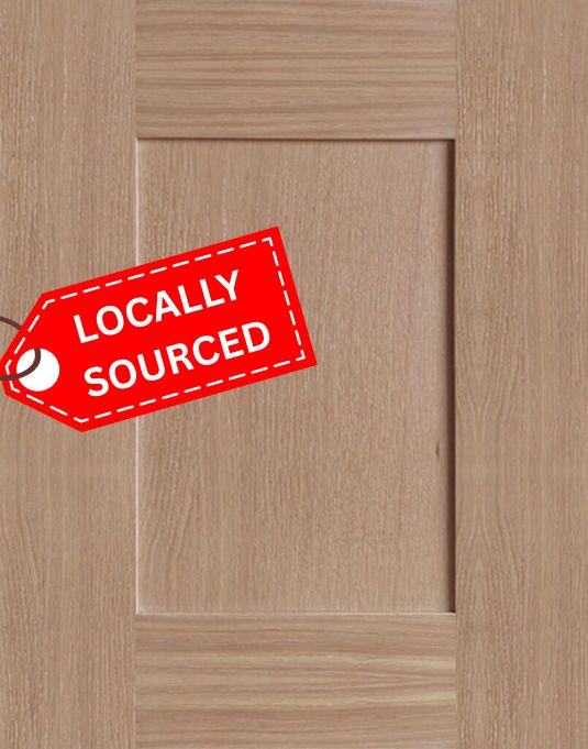 Natural Oak Shaker Cabinets