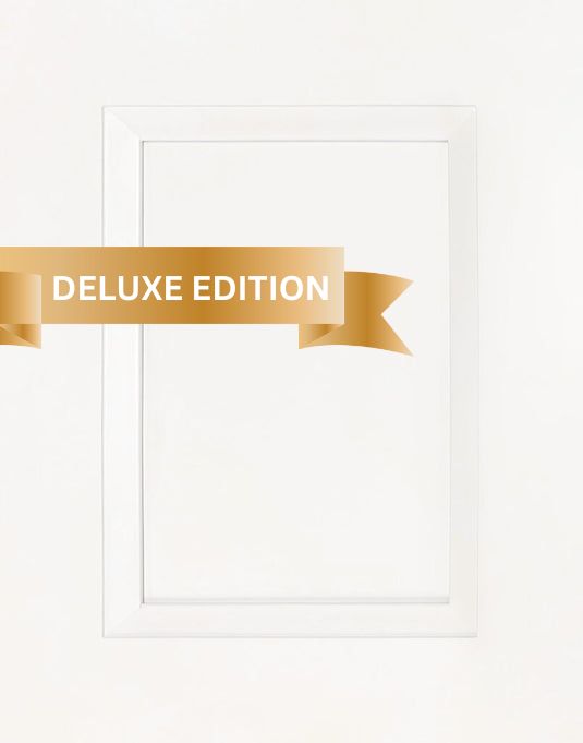 White Double Shaker Cabinets