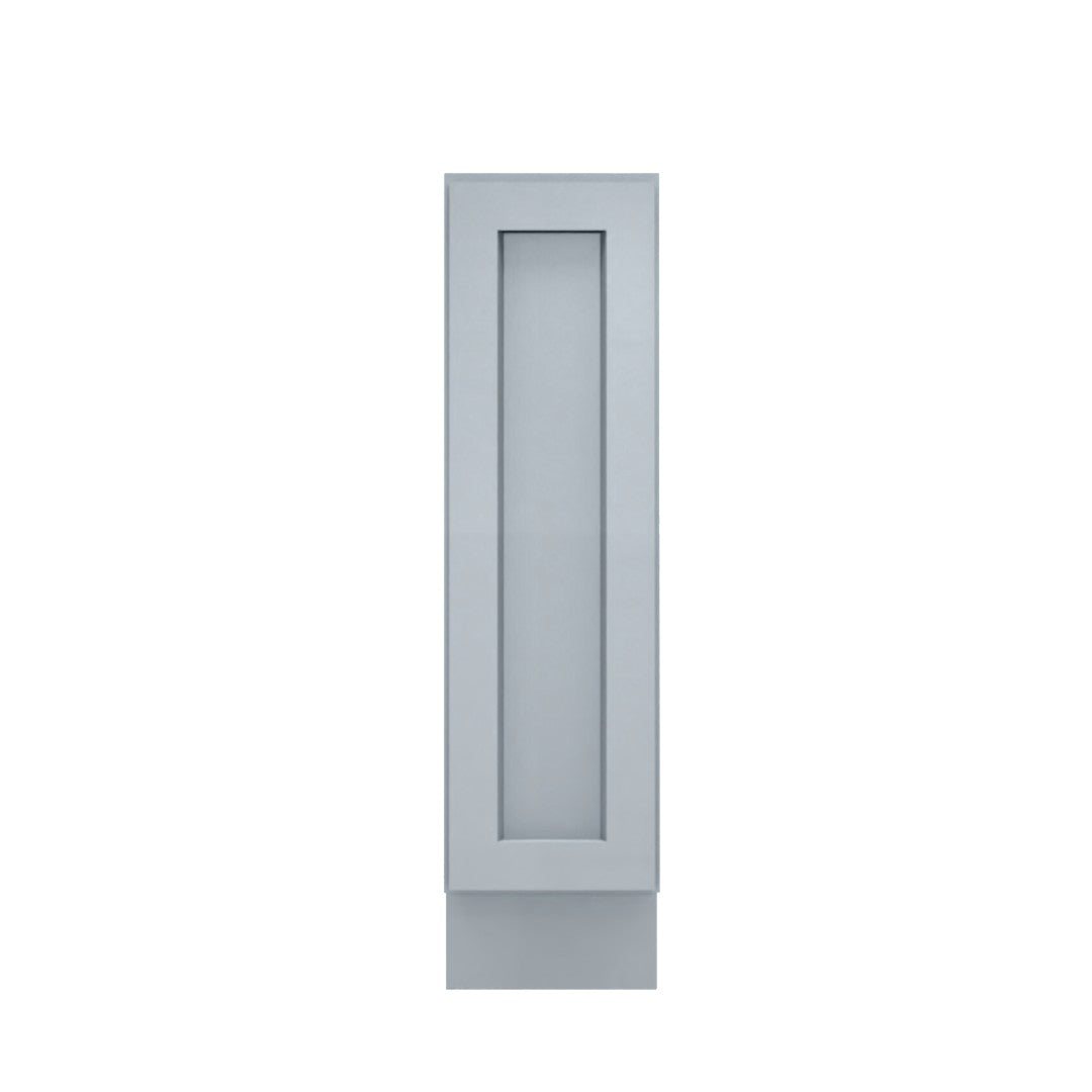 Clearance Gray Shaker Base Spice Rack Pullout 06" - 09"