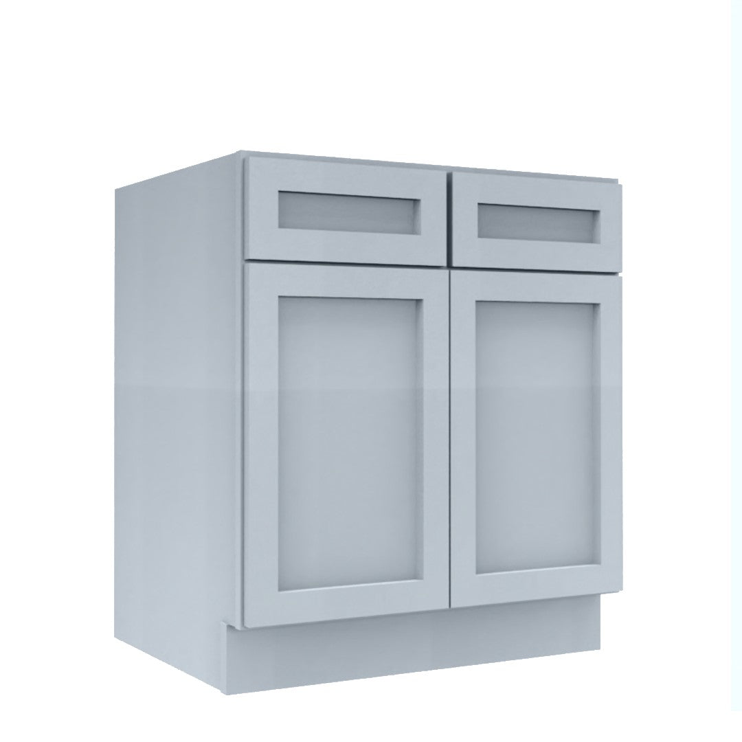 Clearance Gray Shaker Sink Base cabinets 27" - 42"