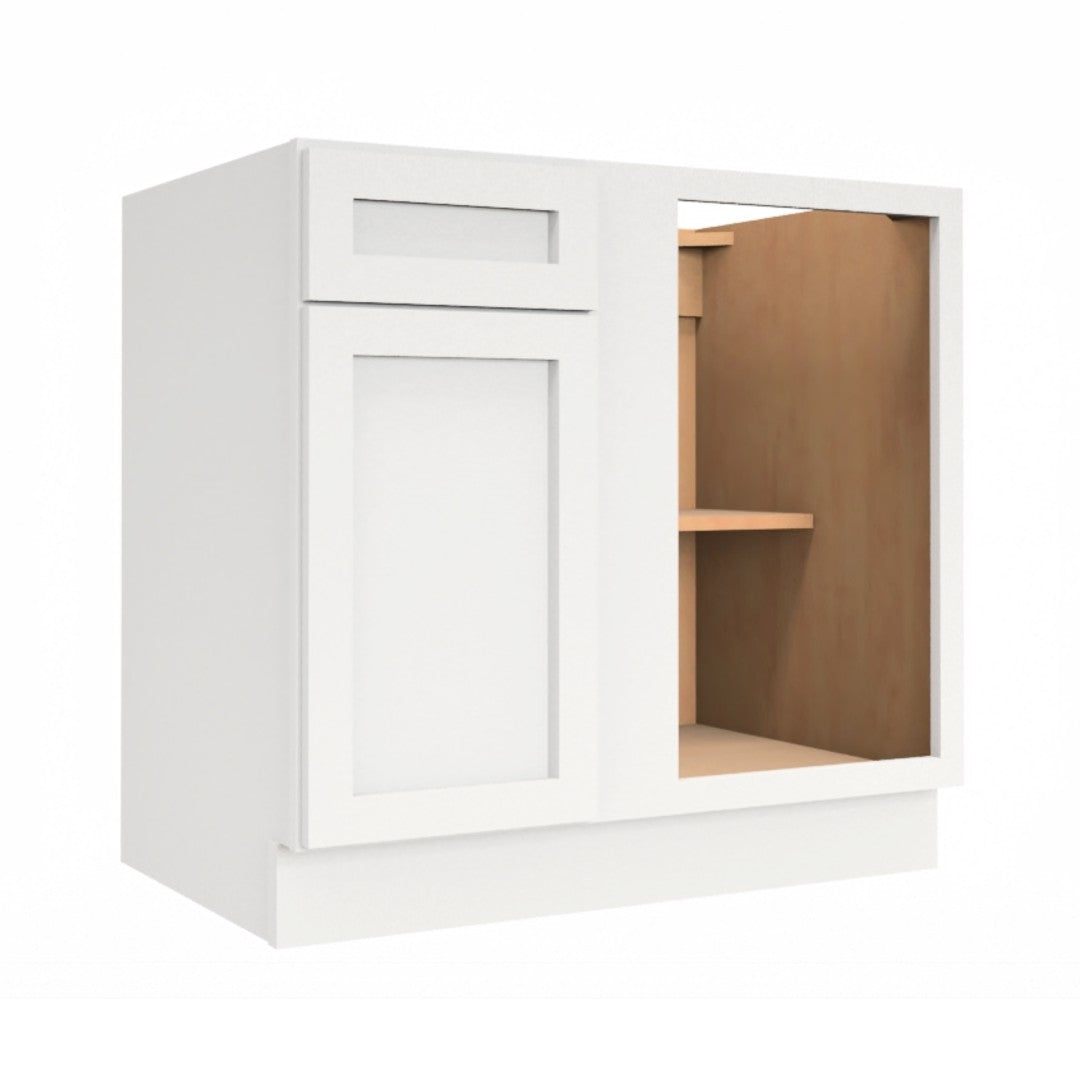 Clearance White Shaker Base Blind Corner Cabinet