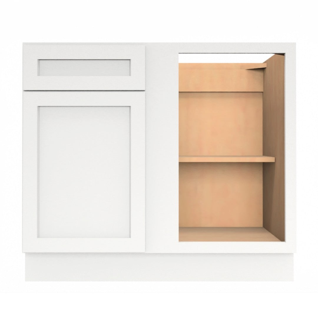Clearance White Shaker Base Blind Corner Cabinet
