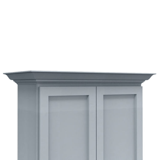 Clearance Gray Shaker Crown Molding
