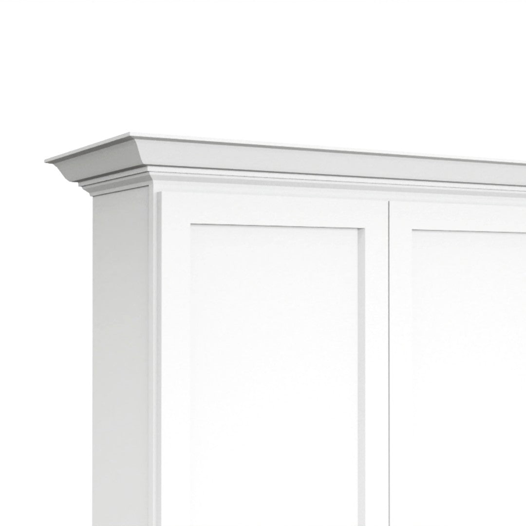 Clearance White Shaker Decorative Crown Molding