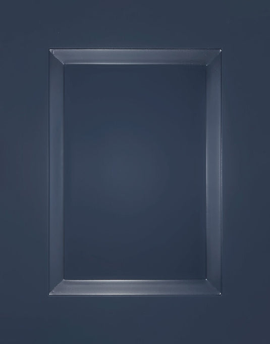 Empire Blue Double Shaker Wall Cabinets 36" Tall - Single Door
