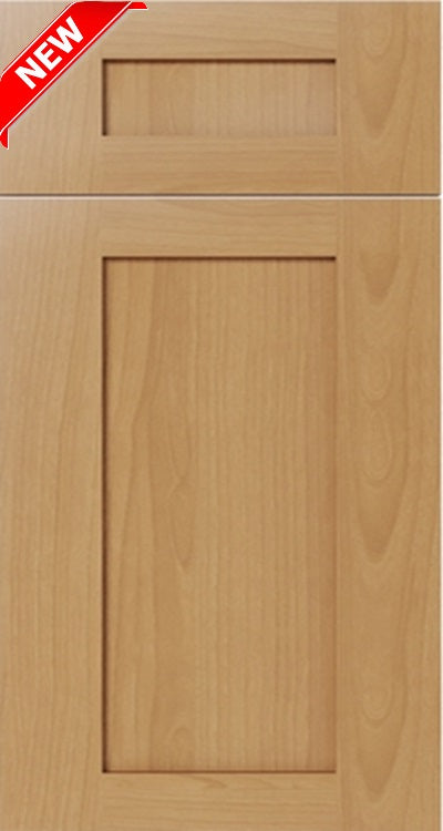 Golden Birch Shaker Sample Door