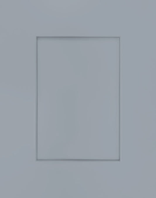 Gray Shaker Vanity Sink Base Cabinet