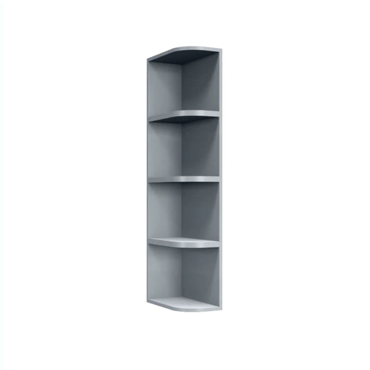 Clearance Gray Shaker Wall Open Shelves Cabinet