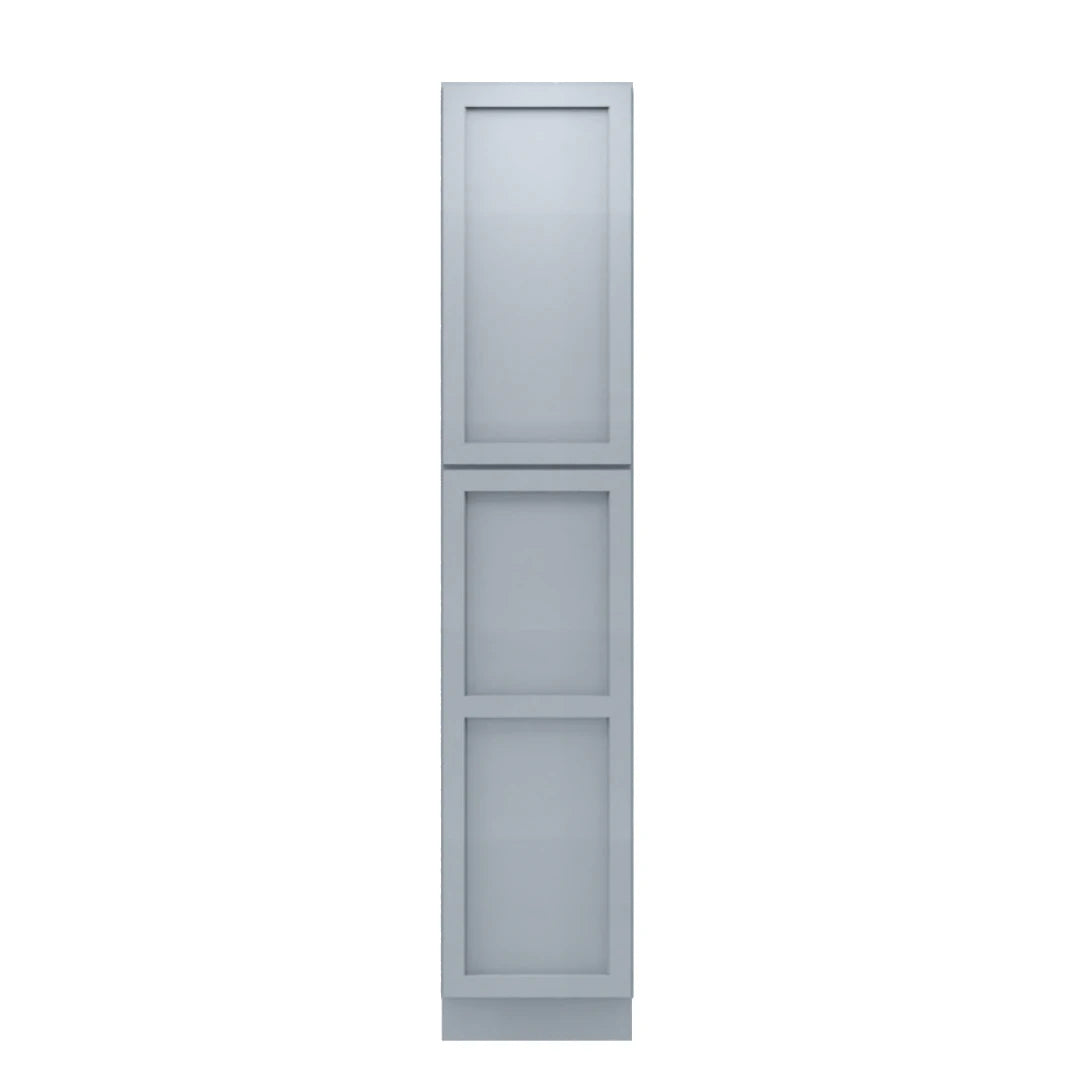 Clearance Gray Shaker Tall Pantry Cabinets