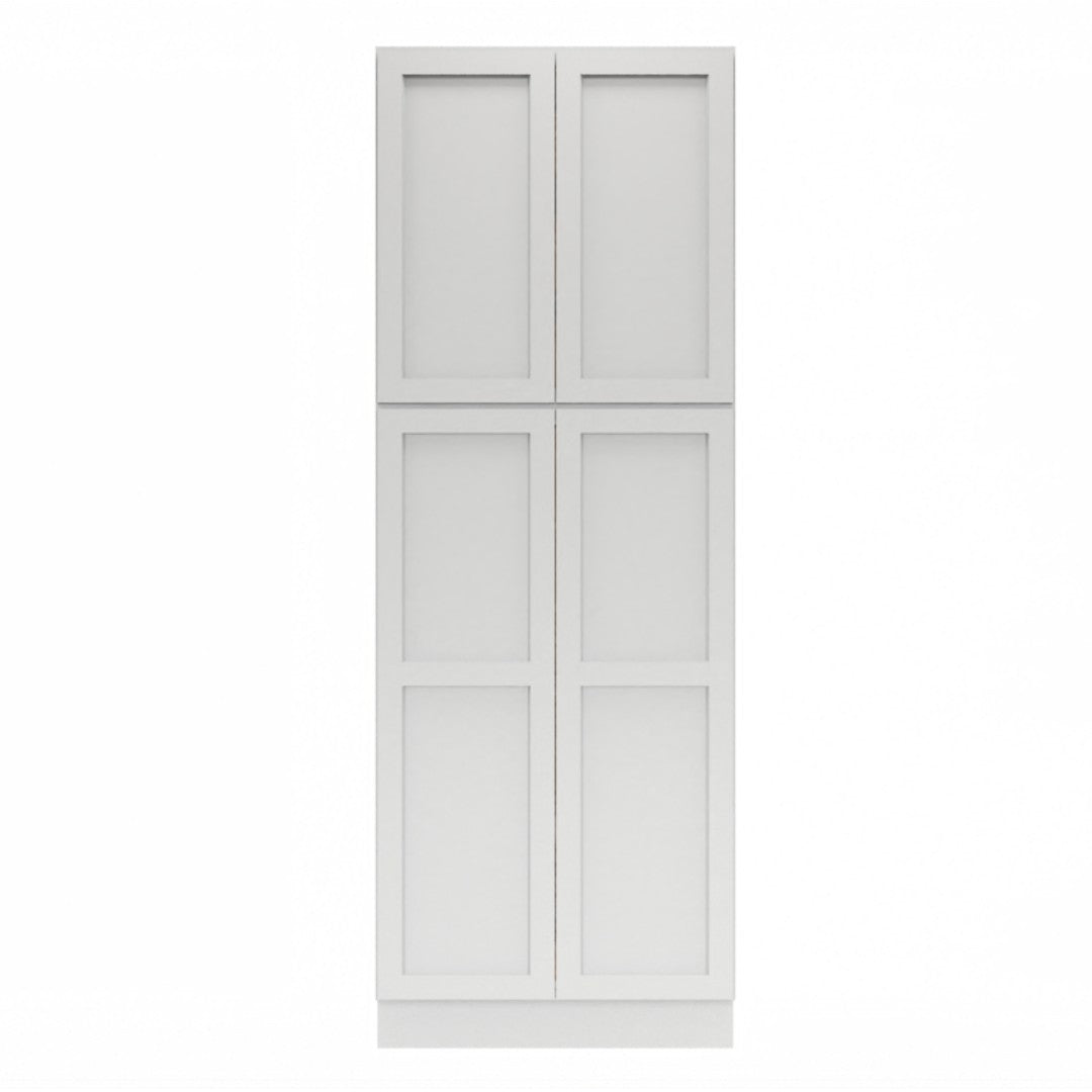 Clearance White Shaker Tall Pantry Cabinets