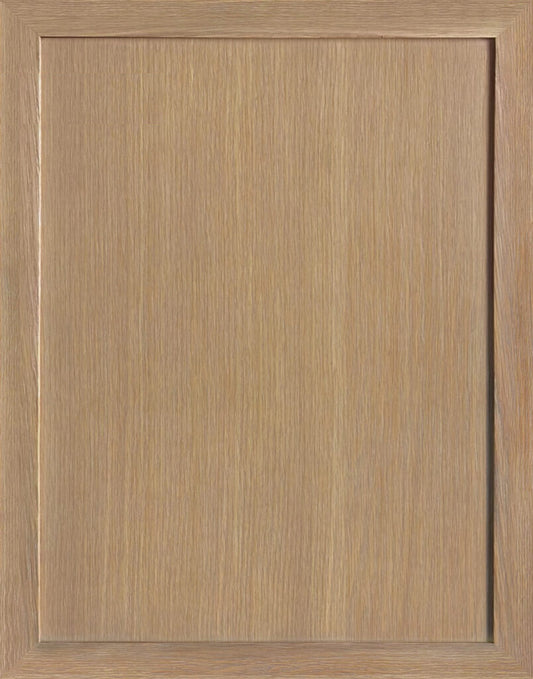White Oak Slim Shaker B09 - Base cabinet 9"