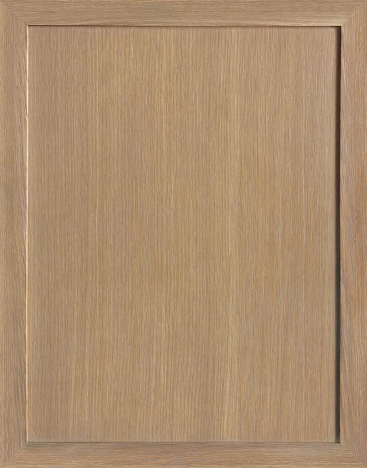 White Oak Slim Shaker Tall Pantry Cabinets