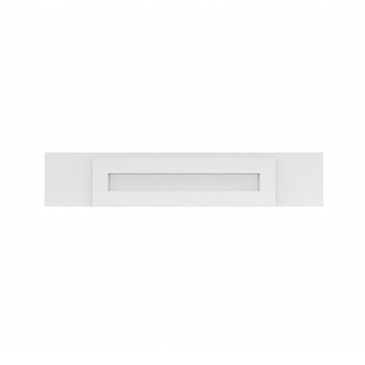 Clearance White Shaker Vanity Knee Drawer