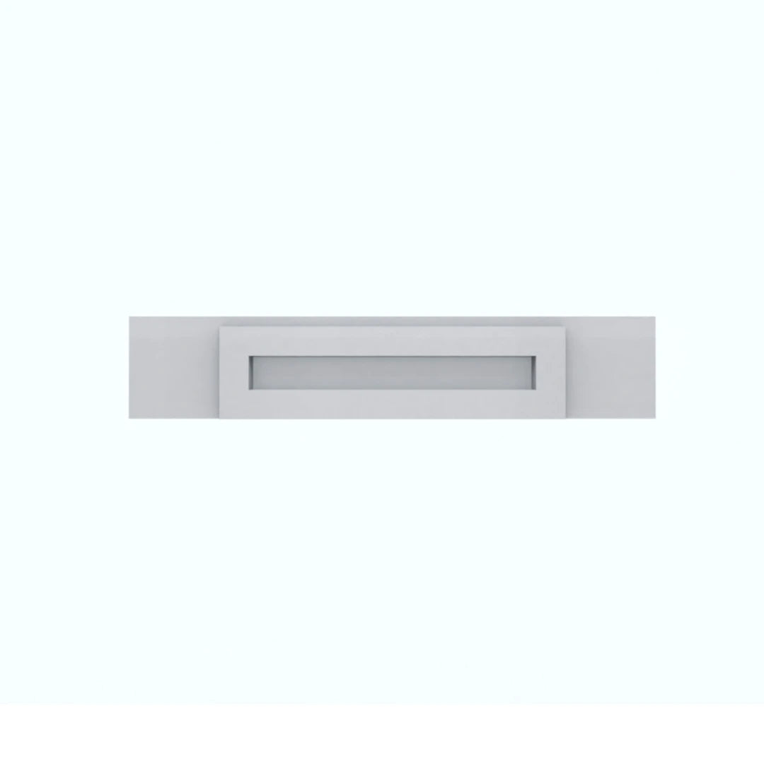 Clearance Gray Shaker Vanity Knee Drawer