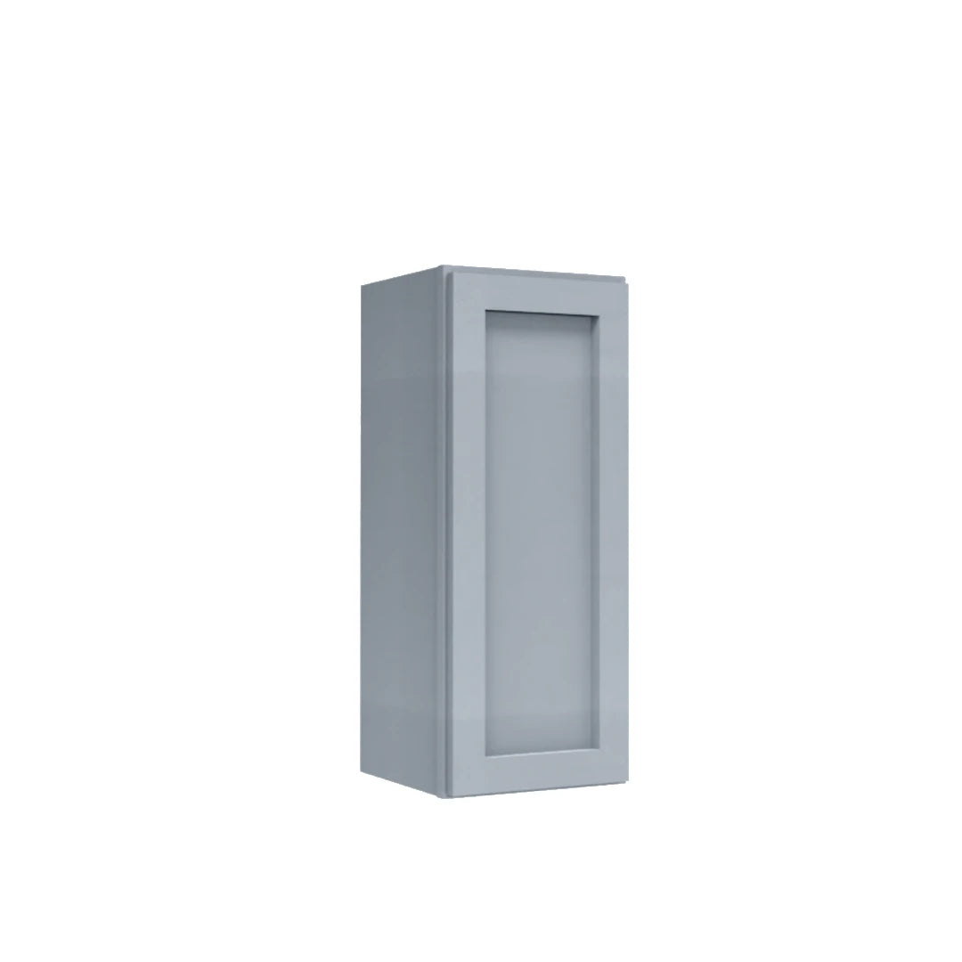 Clearance Gray Shaker Wall Cabinets 30" Tall - Single Door