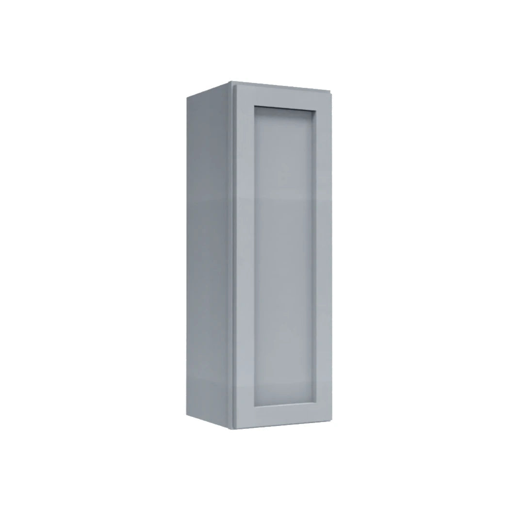Clearance Gray Shaker Wall Cabinets 36" Tall - Single Door