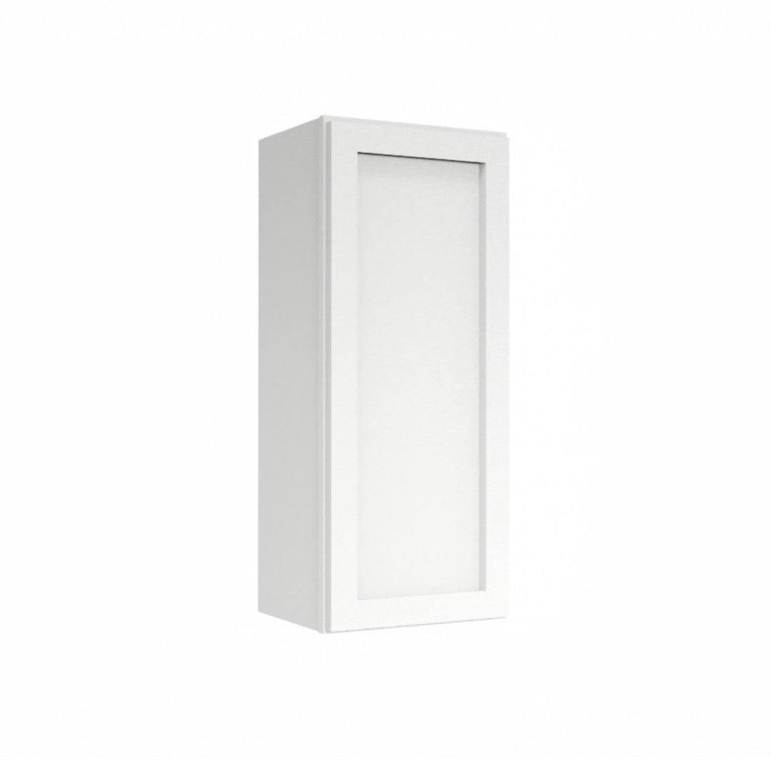 Clearance White Shaker Wall Cabinets 36" Tall - Single Door