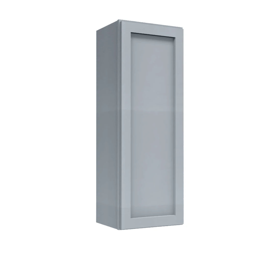 Clearance Gray Shaker Wall Cabinets 42" Tall - Single Door