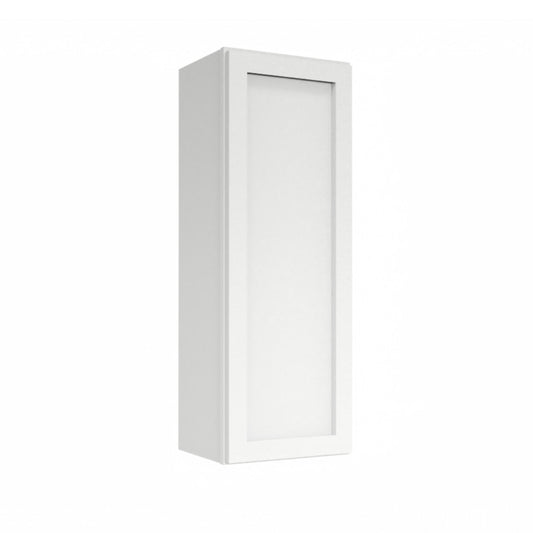 White Shaker Wall Cabinets 42" Tall - Single Door
