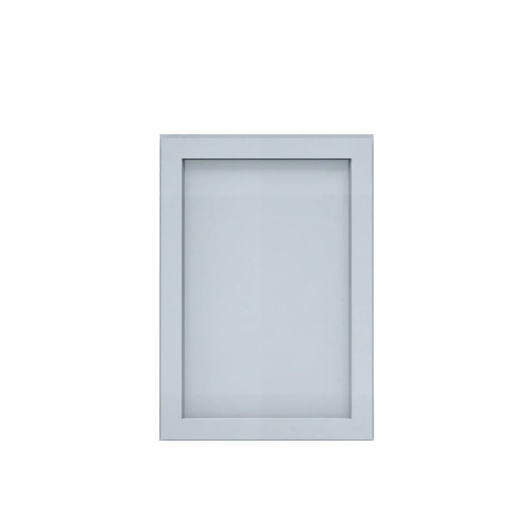 Clearance Gray Shaker Wall Cabinets 30" Tall - Single Door