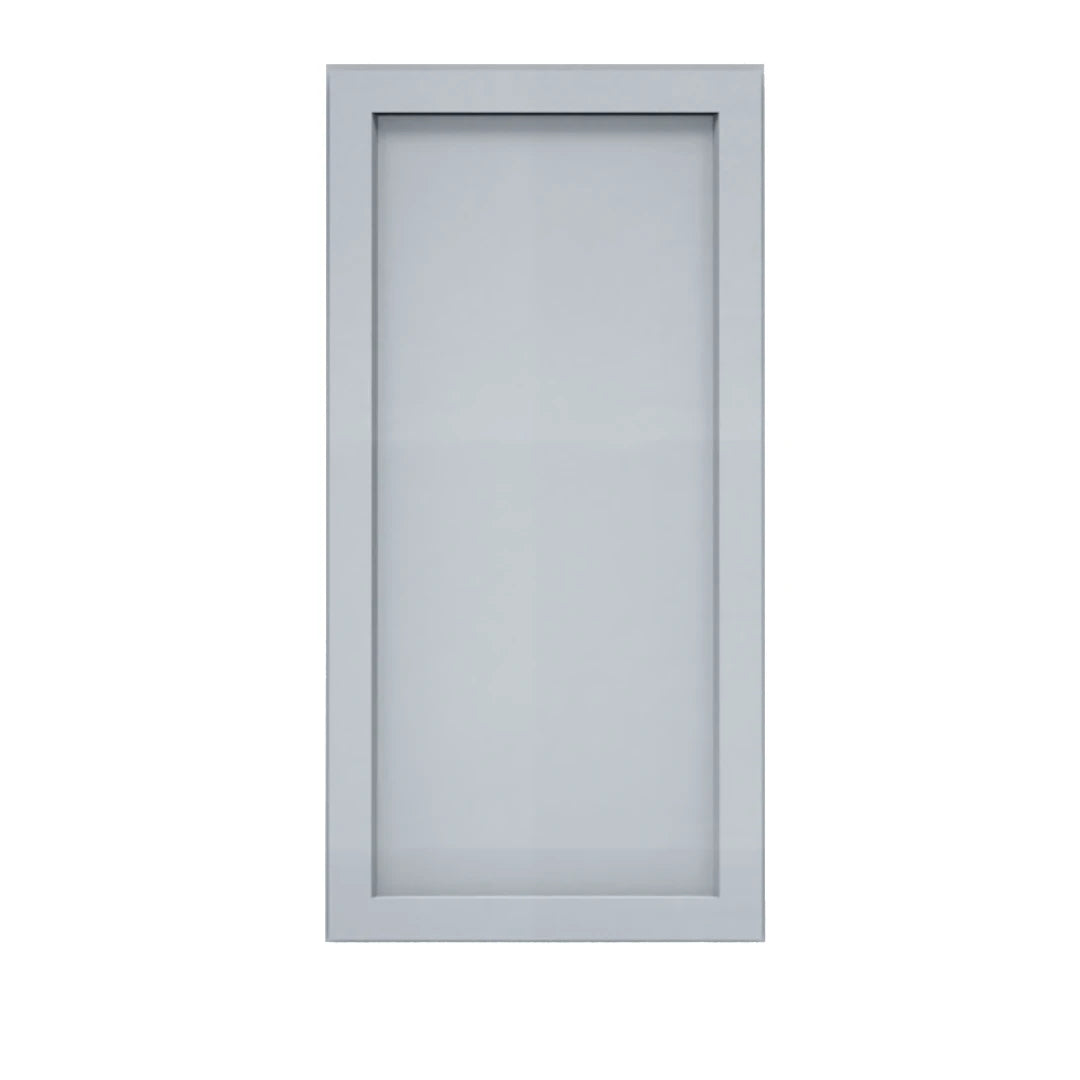 Clearance Gray Shaker Wall Cabinets 42" Tall - Single Door