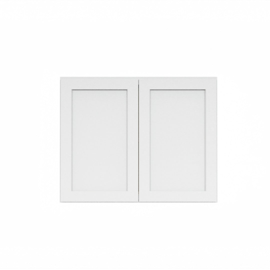 Clearance White Shaker Wall Bridge Cabinets - 12" Deep
