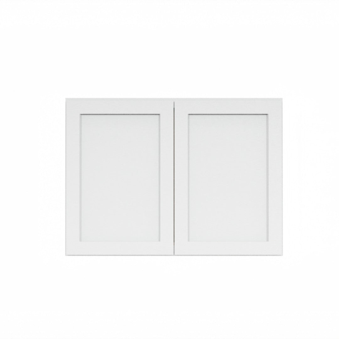Clearance White Shaker Wall Bridge Cabinets - 12" Deep