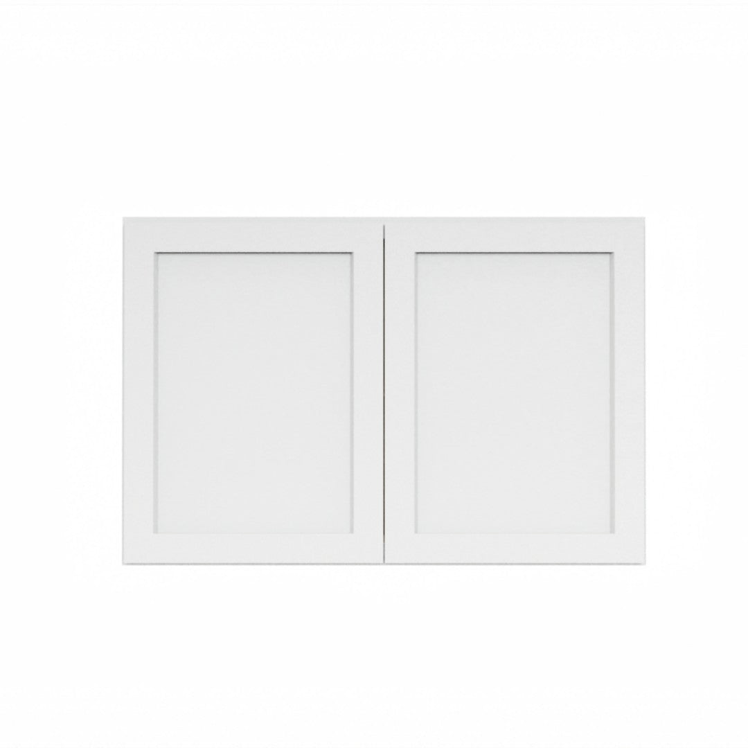 Clearance White Shaker Wall Bridge Cabinets - 12" Deep