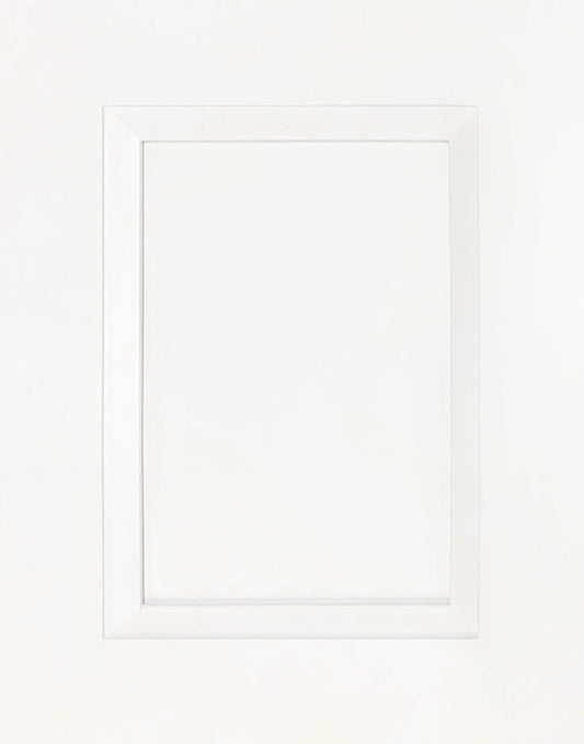 White Double Shaker Wall Cabinets 42" Tall - Single Door