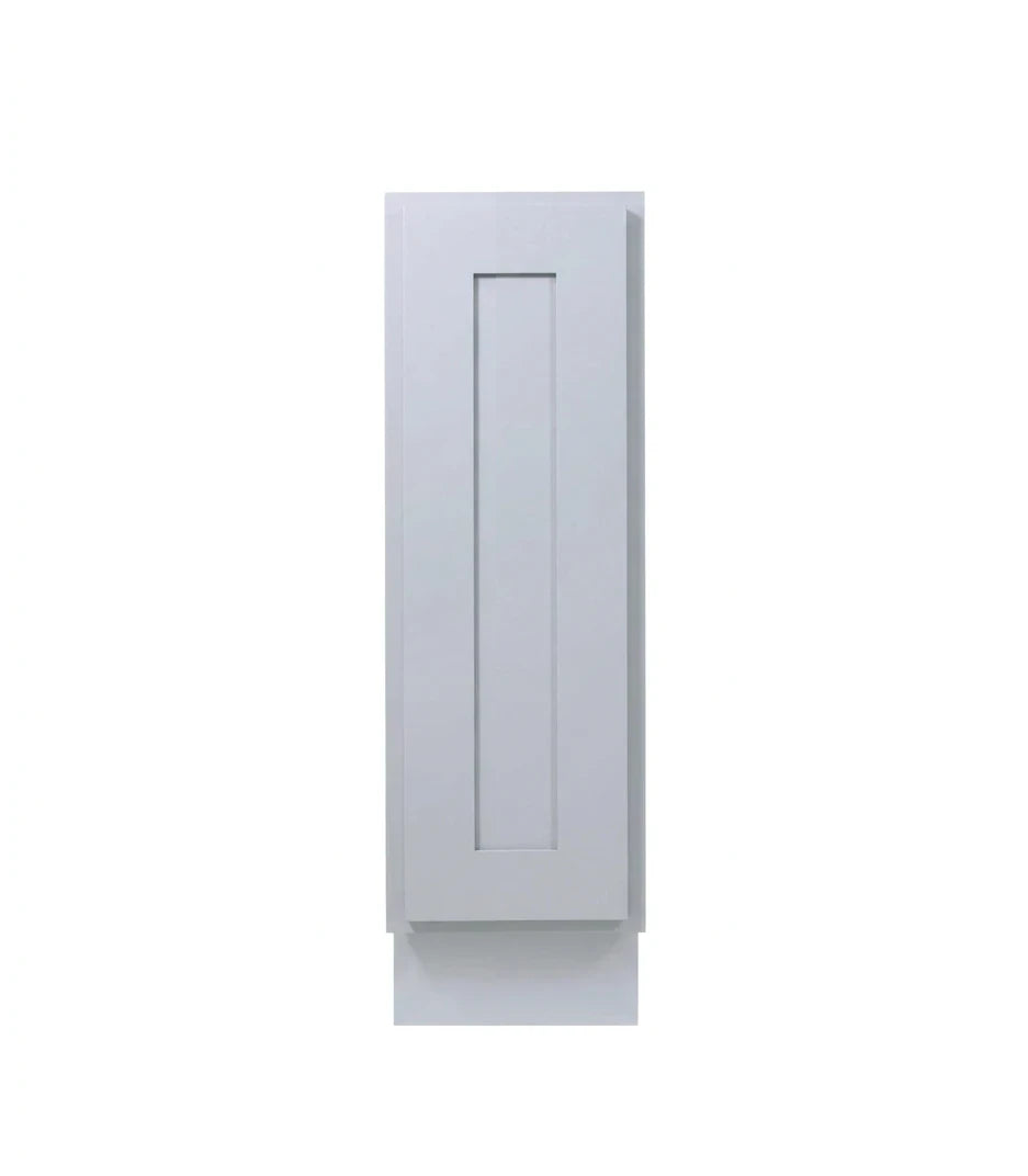 Gray Shaker Base Cabinet 9"