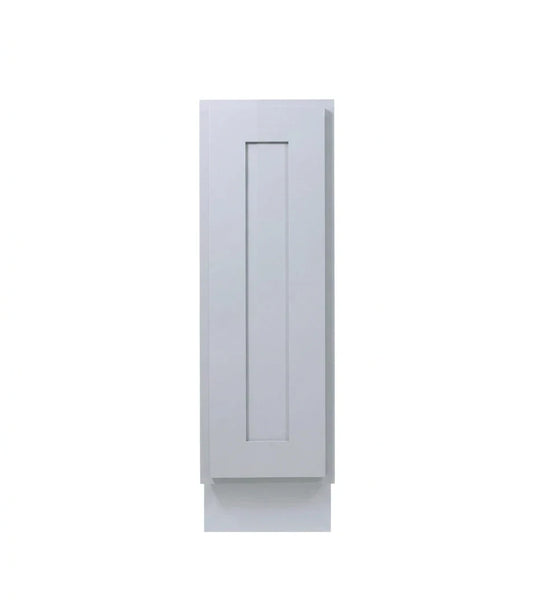 Gray Shaker Base Cabinet 9"