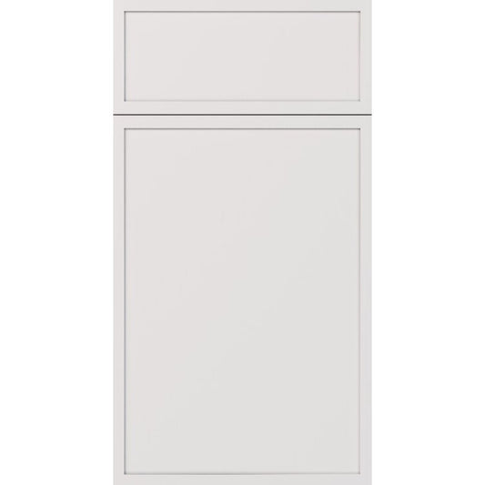Dove White Slim Shaker Sample Door