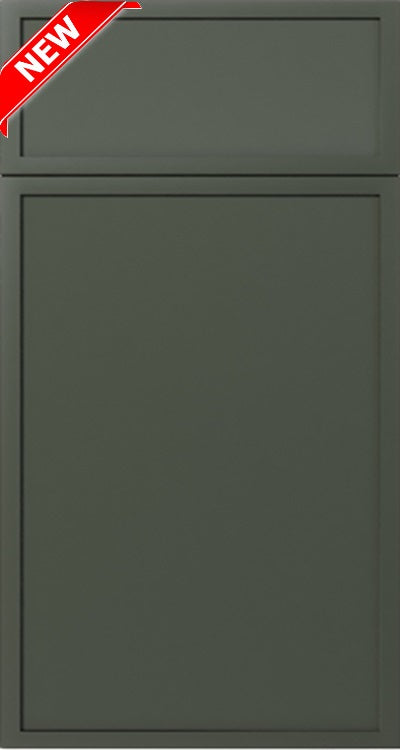Forest Green Slim Shaker Sample Door