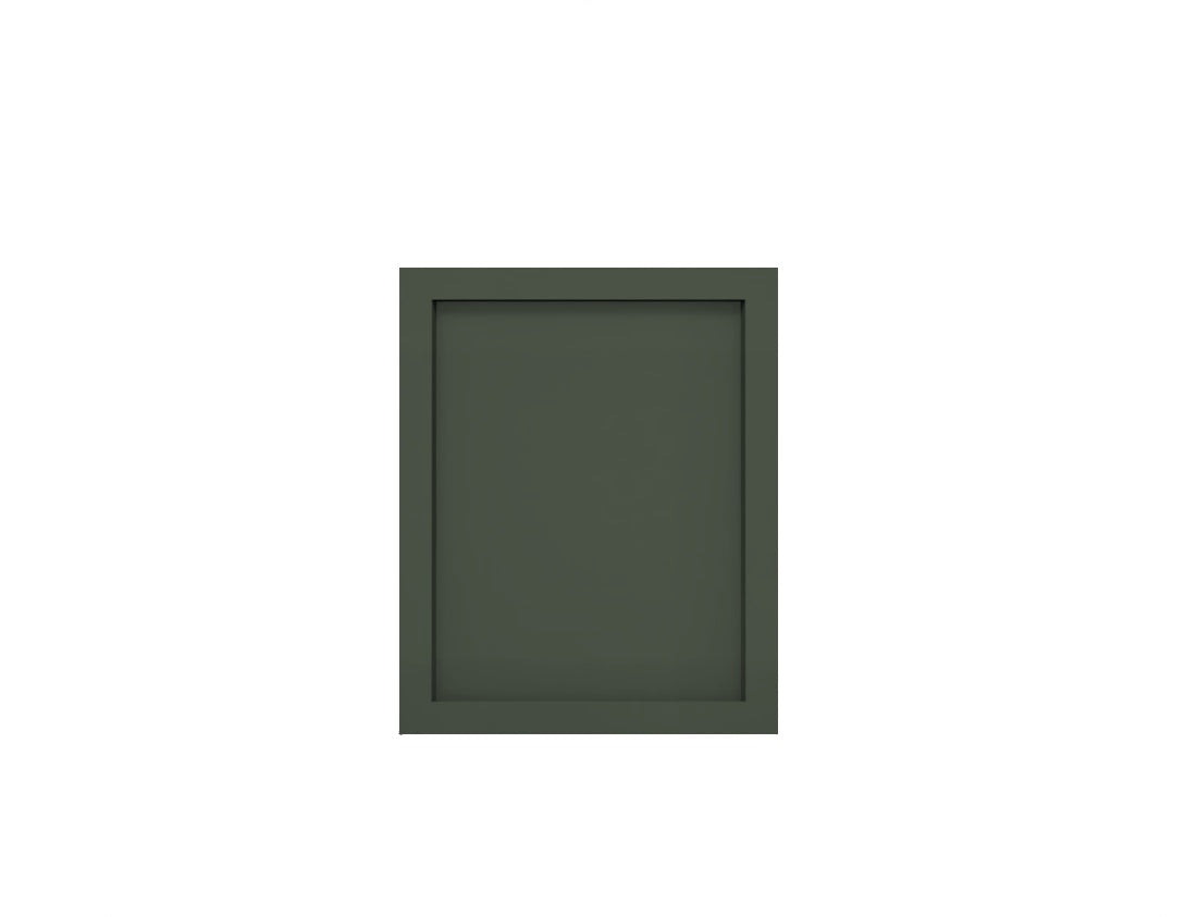 Forest Green Shaker Matching Base End Panel