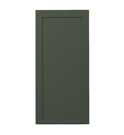 Forest Green Shaker Wall Cabinets 42" Tall - Single Door