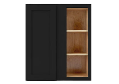 Iron Black Shaker Wall Blind Corner Cabinet 42" Tall