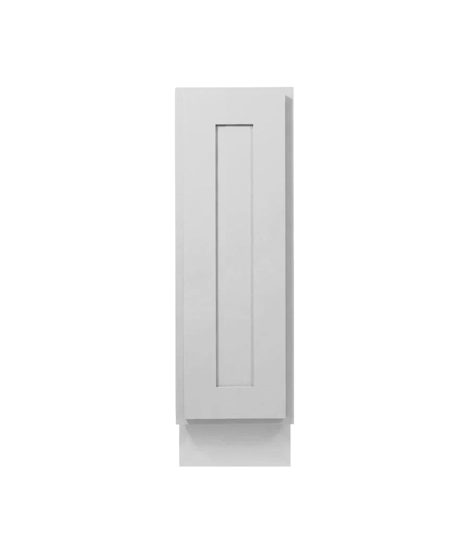 Luna (Light) Gray Shaker Base Spice Rack Pullout 06" - 09"