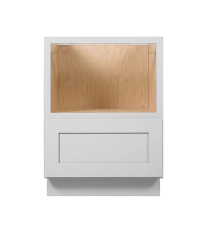 Luna (Light) Gray Shaker Base Microwave Cabinet 30"-33"