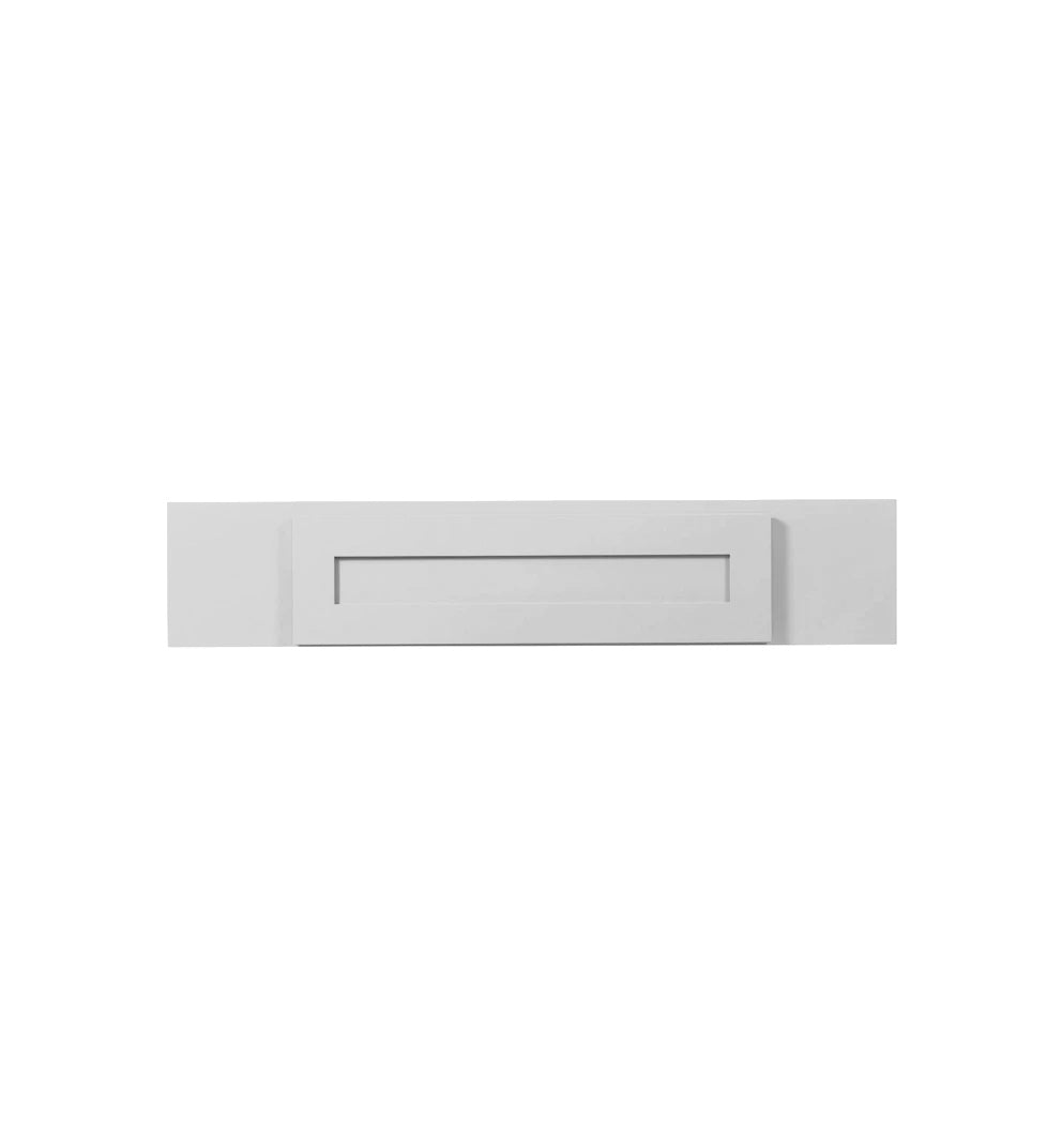 Luna (Light) Gray Shaker Vanity Knee Drawer