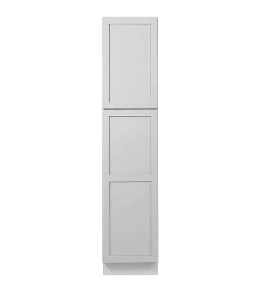 Luna (Light) Gray Shaker Tall Pantry Cabinets