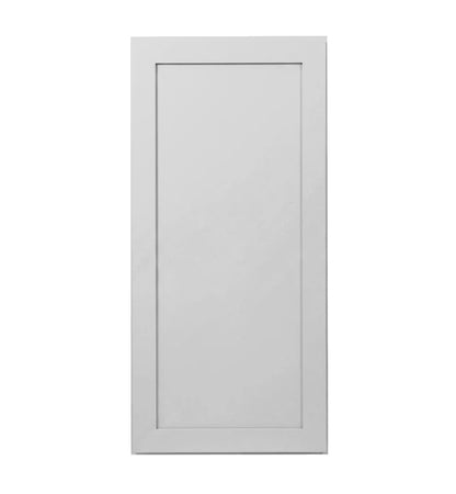 Luna (Light) Gray Shaker Wall Cabinets 36" Tall - Single Door