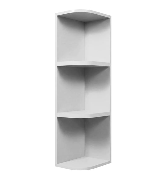 Luna (Light) Gray Shaker Wall Open Shelves Cabinet