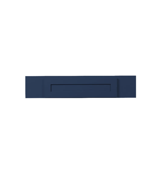 Navy Blue Shaker Vanity Knee Drawer