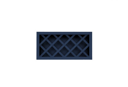 Navy Blue Shaker Wine Rack
