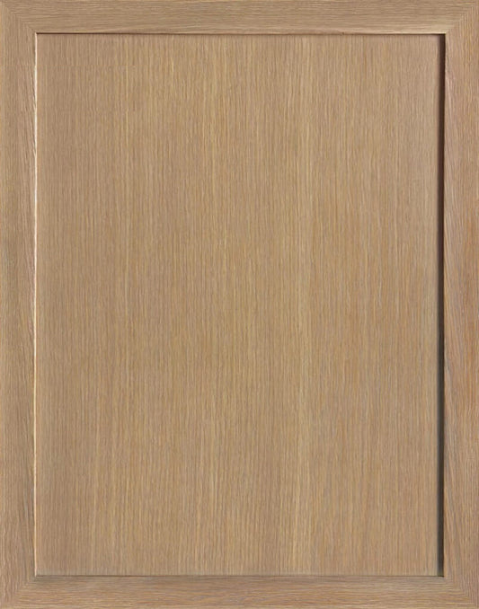 White Oak Slim Shaker Sample Door