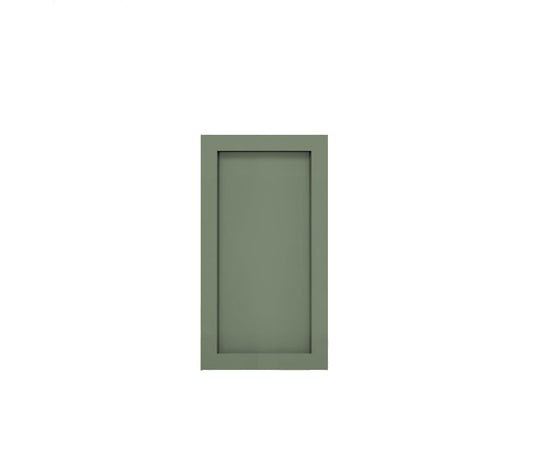 Sage Green Shaker Matching Wall End Panel