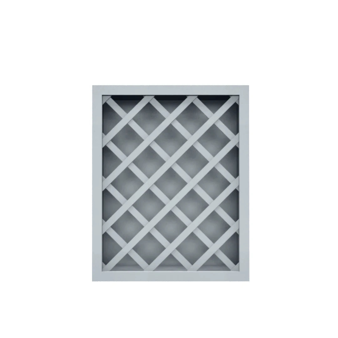 Clearance Gray Shaker Wine Rack