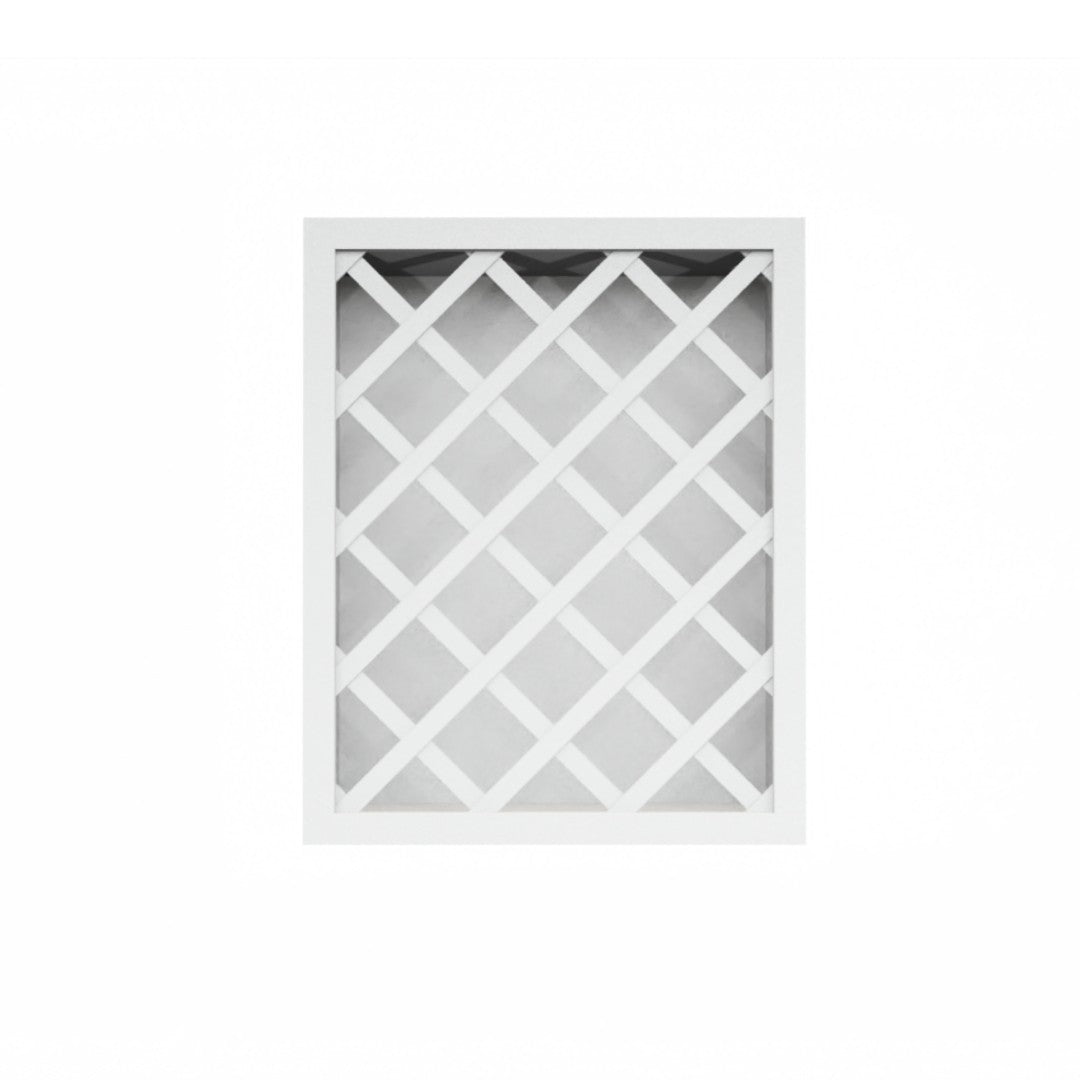Clearance White Shaker Wine Rack