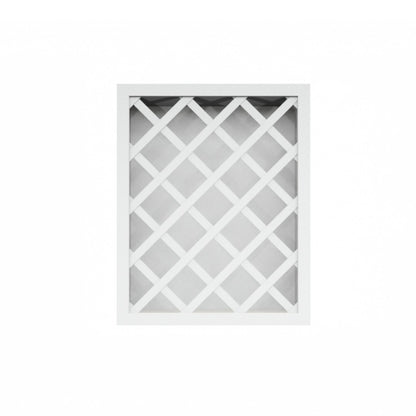 Clearance White Shaker Wine Rack
